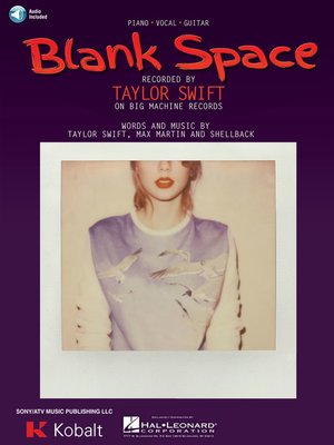 cover image of Blank Space Sheet Music